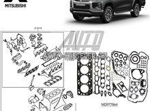 Mitsubishi L200 mühərrik kəməri və praklatka dəsti